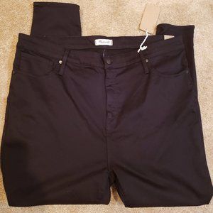 NWT Madewell Curvy High-Rise Skinny Jeans in Carbondale Wash